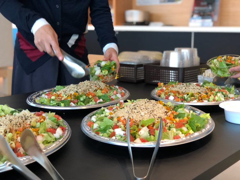 buffet-style